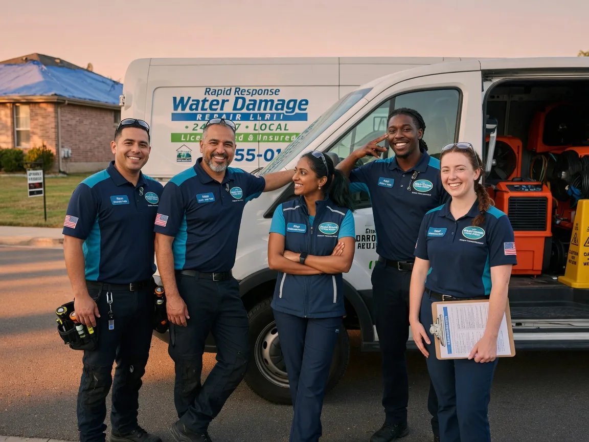 Water Damage Restoration company in Mcdade, TX