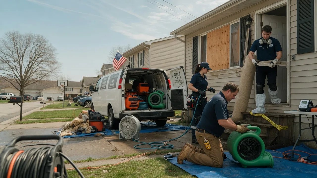 Water Damage Restoration in Mcdade, TX near me